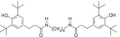 巴斯夫1098抗氧劑分子結(jié)構圖